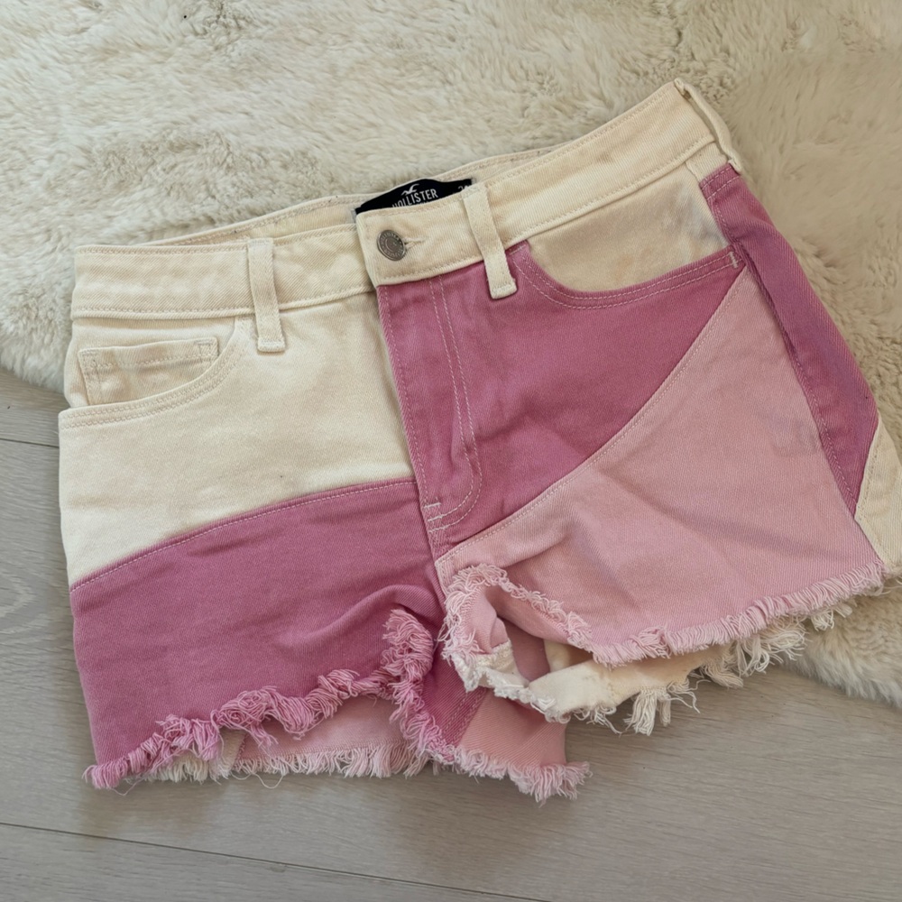hollister mom shorts
